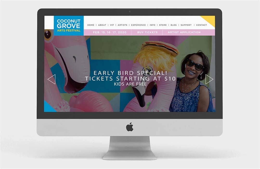 Pil Creative Group - Coconut Grove Arts Festival - Client Work
