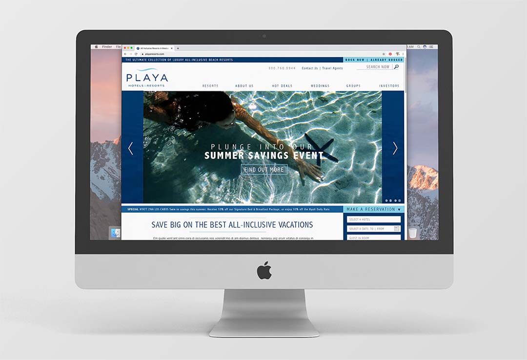 Pil Creative Group - Playa Hotel & Resorts - Client Work
