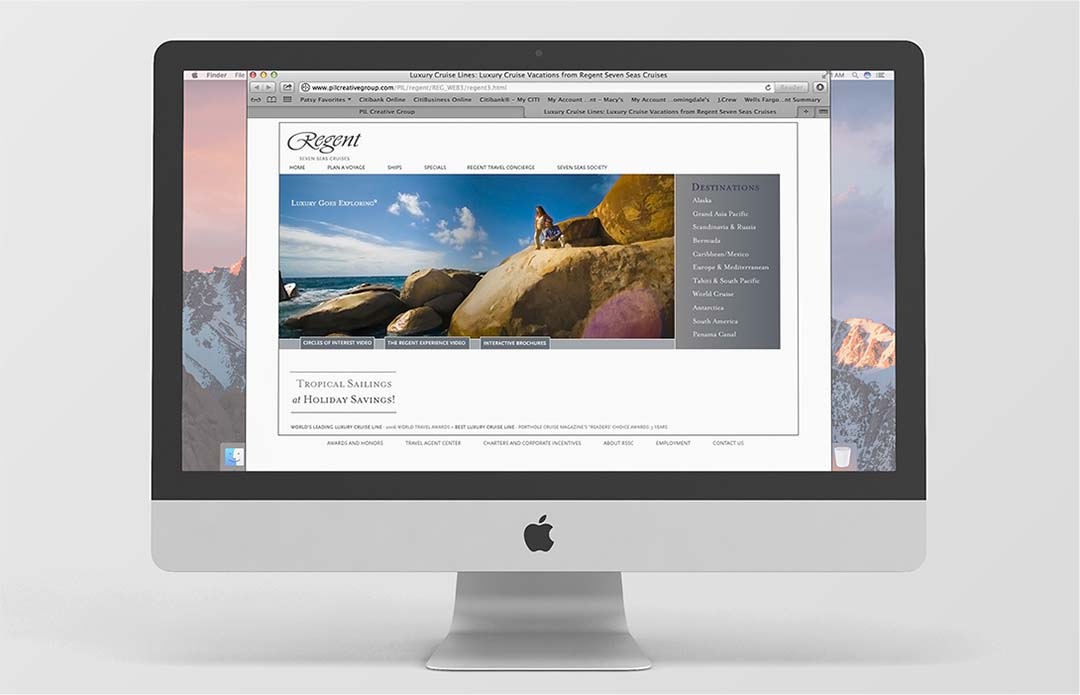 Pil Creative Group - Regent Seven Seas Cruises & Resorts - Client Work